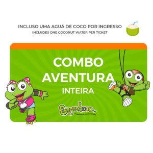Combo Aventura - (Ingresso Conhecer + Pulseira Aventura) - Válido por 3 meses após data da compra